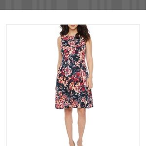 Chelsea Rose Fit & Flare Dress